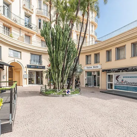 3 Pieces Des Jardins, Parking, 50m Plage, Clim Ментона