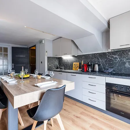 Apartamento 3 Pieces Des Jardins, Parking, 50m Plage, Clim