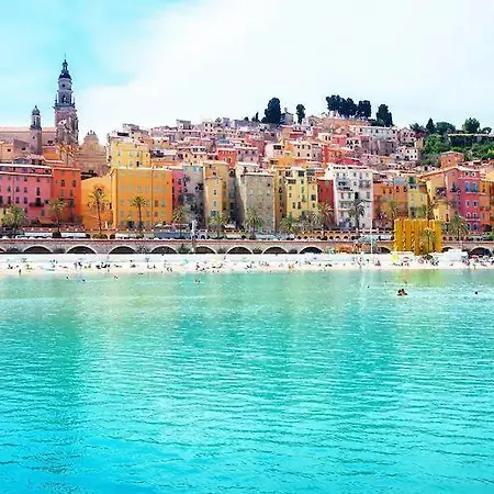 T3 Emplacement Fete Du Citron Et Corso, Parking Apartment